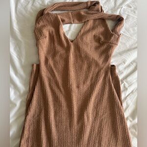 Lovely Brown Day Dress